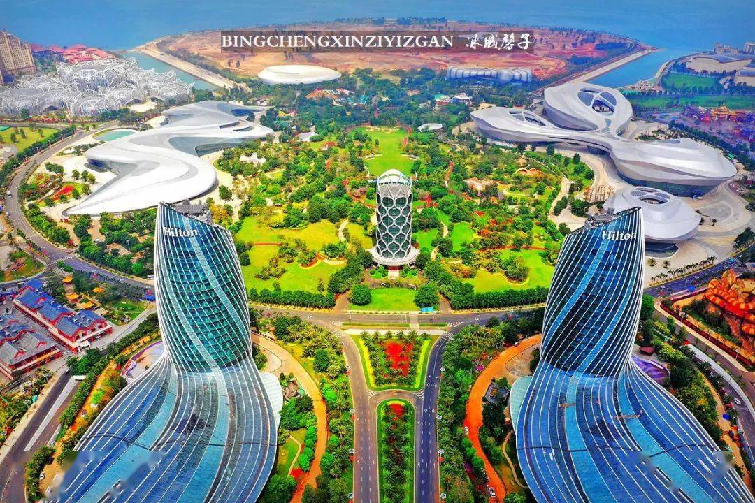 海花岛建设最新进展图